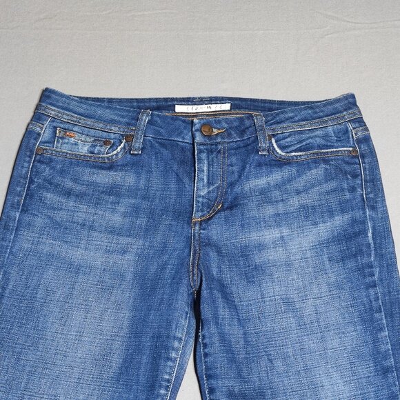 Joe's Jeans women's size W30 denim blue colour mid-rise western boot cut denim - Picture 2 of 12